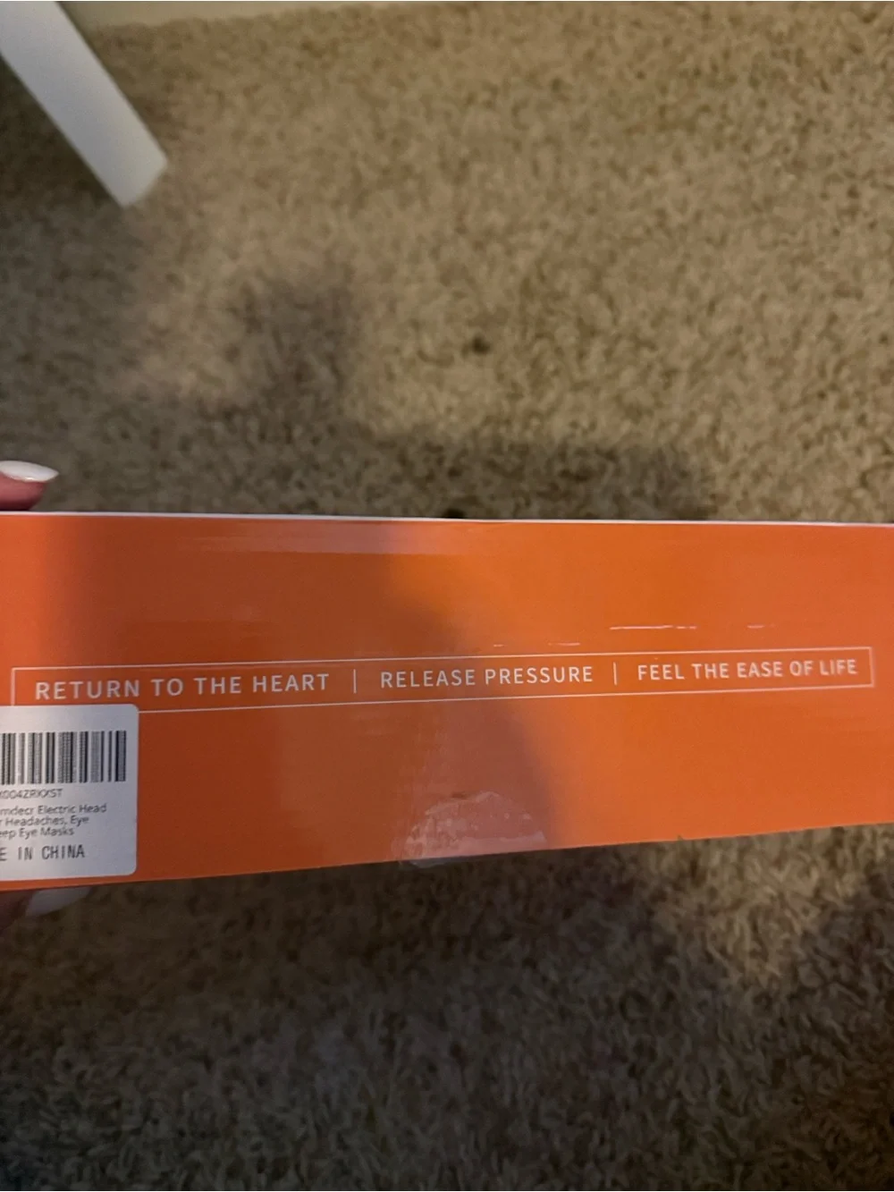 Immersive Head & Eye Spa Mask - Cream NIB